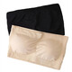 Modal one-piece student beauty back wrap anti-exposure tube top underwear for women strapless bra with built-in breast pads, skin color M 160