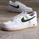 
Nike (NIKE) men's shoes summer new Air Force 1 Air Force No. 1 sneakers low top lightweight breathable casual FD7039-101 AF1 white and green 40.5