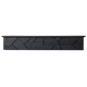 XMSJ沐鑫泰创意墙上置物架入户玄关艺术壁挂木质免打孔壁饰墙壁装饰架 A2677带抽屉