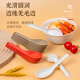 Chulu disposable spoon, knife, fork, rice husk spoon, semi-degradable spoon, rice spoon, takeaway spoon, Chinese spoon, independent white spoon, 50 pieces in bulk