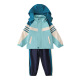 
Primary school uniforms, windbreaker clothes, autumn and winter clothes, three-piece set, first-grade sports class clothes, kindergarten clothes, spring and autumn clothes, T-shirts 6625 110 cm