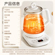 Midea Health Kettle Large Capacity Tea Maker Intelligent Reservation 1.5L Kettle Constant Temperature Tea Kettle Office Electric Kettle Flower Tea Kettle Upgraded 316 Material Y12Q-316 1.5L