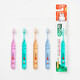 Gum Kangchi Family Mifei Kinder Zahnbürste Gingivalschutz 76C Weiches Haar (1-5 Jahre) Farbe zufällig