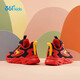 361 Children's Shoes Children's Running Shoes Four Seasons Boys and Girls 3-14 Years Old Boost Technology Knob Running Shoes New Year Red 30
