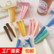 Seamless hair clip for girls, side bangs clip, face wash, makeup, and broken hair hair clip, hair clip, duckbill clip, mixed color combination, 5 pcs