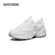 Skechers Damenschuhe Sommer Dicker Sohle Daddy Schuhe vielseitige atmungsaktive Panda -Schuhe weiche Sohle