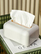 Zhai Xiaozhi tissue box spring living room coffee table cardboard box napkin cardboard box creative waterproof surface paper box bean paste green/spring tissue box WG-1355