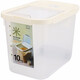 LOCK&LOCK rice bucket grain box large capacity flip-top rice box HPL561WHT white-10L