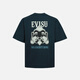 EVISU  男士佛头印花短袖T恤男2ESEPM4TS1182XXCT 藏青色 S