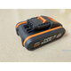 XMSJ Original WORX WORX WORX 20V Batería de litio WA3551 WA3553 Serie de naranja WA3880 Cargador WX101 Hand Talad