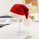 Domeiyi Christmas hat Christmas decoration Christmas headdress Santa Claus children adult dress knitted hat