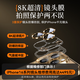 爵士驼【自带镜头膜】适用苹果16promax手机壳超薄iphone16pro全包透明plus鎏金电镀硅胶气囊保护套男女 16ProMax【全透明】自带镜头膜丨赠钢化膜 裸机手感丨真机透亮