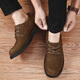 Camel active (camel active) first layer cowhide autumn and winter outdoor casual shoes men's large leather shoes genuine leather men's work shoes business dad shoes dark brown (lace up) first layer cowhide 8806 40 standard leather shoe size