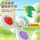 Wenzhi Baby Stroller Pendiente de juguete Mold de viento Mesa de comedor Copa de succión hasta el bebé Educación temprana Los juguetes de comedor pueden morderse al estilo del bosque Zhuanzhuan le Press le Mie Rat Model 3 PAQUETES