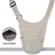 Sichuan Bus Anti-theft Body Bag, Travel Abroad Passport, Invisible Travel European Document Wallet, Arms Anti-theft Khaki-Double Bandage, Can't Be Pulled