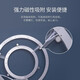 Less (NVC) LED lamp plate lamp strip ceiling lamp wick replacement light source modification board ring modification lamp 36W - positive white light