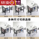 
Balcony hand sink ceramic washing basin stainless steel bracket wash basin laundry sink with washboard balcony ultra-deep washing 1048 single basin with drainage