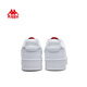 Kappa (Kappa) women's shoes autumn 2025 new height increasing white shoes for women versatile casual sports sneakers for women Lu Yubai 38