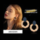Eternelle French Eternal Bohemian Retro Earrings 2024 New Niche Design Temperament Earrings Elegant Blue