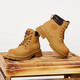 
Camel (CAMEL) [Long Travel] Women's Shoes Working Boots British Short Boots Big Yellow Boots Martin Boots Women's L23W076044 Orange 37