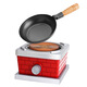 Jihuang Mini Küche Full Set echtes Kochen Geburtstagsgeschenke Kinder Haushaltsjungen und Mädchen Spielzeug Neujahr Plug-in Herd Farm House Kitchen Paket B B