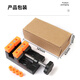 Tanbei Manwan Wenwan vise fixed clamp brush core punching peach holder Pearl Wenwan walnut vise base fixing tool Wenwan vise fixed clamp with multi-purpose clamping block Bamboo-shaped clamping block + multi-purpose clamping block