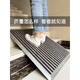 Zunxun outdoor non-slip floor mats stainless steel aluminum alloy dustproof household entrance door mats outdoor entrance carpet door outer door burgundy 160cm 80cm