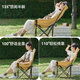 Waterman Moon Chair Outdoor Folding Chair Camping Chair High Back Portable Fishing Stool Picnic Lounge Chair Beach Chair78857