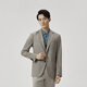 Jinba men's clothing [wool] business casual single spring and autumn men's suit jacket men's BXFT1102 shallow apricot A M