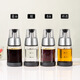 Newair soy sauce vinegar seasoning bottle kitchen sesame oil bottle oil pot glass oil bottle special household seasoning bottle leak-proof oil can repacking