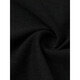 Adidas Clover Camiseta de manga larga Camiseta Hombres 2025 Autumn New Sportswear Round Neck Top Casual Top IA4877 Black XS