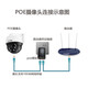 TP-LINK POE监控摄像头 360度全景室外防水4K超高清监控器 家用仓库工厂手机远程网络球机 TL-IPC682P-A【800万4K日夜全彩】 64G