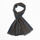 Da Vinci Passwort Herrenseide Jacquard Velvet Schal im Winter Vielseitige Maulbeer -Seidenschalge. Verdickte Warmschal für Freund 1##