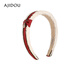 AJIDOU birthday gift AJIDOU Warm Winter Kingdom series goddess headband dark red inner diameter 12.5cm wide 3cm
