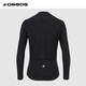 ASSOS cycling jersey men's spring and autumn fleece long-sleeved top warm MILLE GT Spring Fall Jersey C2 black L