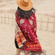Hanqi Tibet Qinghai Tourism Cloak Shawl Women's Scarf Dual-purpose Thickened Nepalese Ethnic Air Conditioning Shawl Women's Exterior Class Classic Short Beard Style