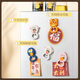 Daotong cute cartoon decoration refrigerator message board magnetic sticker Huang Xiaohu enterprise exquisite souvenir