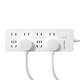 Panasonic (Panasonic) new national standard socket/socket board/socket strip/row plug/plug strip/dormitory/computer strip/bedside strip/socket board/power strip with line 10A new national standard new four-position five-hole, four-position two-hole master extension cord socket (1.8m)