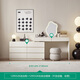 Quanyou Home Modern Simple Dressing Table Storage Cabinet Integrated Bedroom Retractable Drawer Cabinet Dressing Table