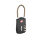 Zurücksetzen kleiner Passwort Sperren Vorhängeschloss Trolley Box Passwort Padlock Bag Backpack School Bag Lock Stahl Kabelschloss TSA -Sicherheitsinspektion im Ausland