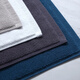 Kangerxin five-star hotel floor towel pure cotton bathroom floor towel full cotton water-absorbing household floor mat at the bathroom door Peacock blue 75cm*45cm 1 piece