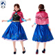 Tragen von Fisch Halloween Erwachsener Kostüm Cinderella Ice Snow Anna Schneekleid Hexen Maskerade Kleid 2025 9719 Aschenputtel s