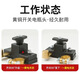 Weici Automobile Battery Power-Off Switch, Messing Main Body Positive und negative universelle leckage-vorsichtige Schalter, leckage-vorgeschütztes modifiziertes Messing-Haupttor, bequemer Ausstrahlungsschalter