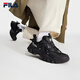 斐乐（FILA）休闲鞋猫爪鞋5代运动鞋春季新款男鞋老爹鞋 黑-BK 42