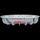 JI Litian personnalisé Jinshuai XQB75-378 / 378A / 378B / 3552L / 3552/3882 Machine à laver Pulsator Vortex Vortex PVC Pulseur PVC