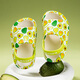 B. Duck Little Yellow Duck Shoes para niños Zapatos de jardín para niños Summerías abiertas con los pies abiertos Boys Baby Hole Shoes 5978 Verde 26