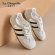 La Chapelle Frauenschuhe 25 Jahre Neue Frauenschuhe Mesh atmungsable Brettschuhe lässig vielseitige Frauenschuhe de Trainingschuhe Nicht riechende Füße Leichtgewichtige Frauenschuhe Beige xxe6628-2 40