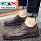 Cartelo Cartelo Working Boots Men's Summer British British Head Martin Boots Outdoor Top Retro Retro Men's's Boots All-Match Men's Casual Chores 91-938 KAKI 39