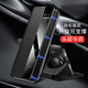 乐蔻【磁吸真皮翻盖】华为mate40pro手机壳商务智能休眠全包銮金电镀金边40pro+新款保护套 【金边黑色】头层牛皮荔枝纹 华为mate40Pro/40EPro通用