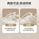 ZHR登山鞋女户外徒步运动鞋子女轻便厚底透气女鞋 G683 米黑 40